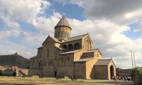Video. Jvari monastery. Svetitskhoveli Church. Mtskheta.