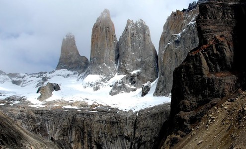Видео. Национальный парк Торрес дел Пайне. Патагония. Чили.
