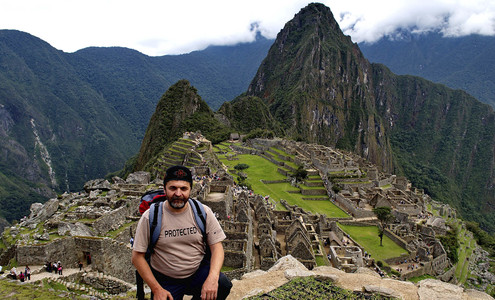 Video. Machu Picchu. The ancient city of the Incas. Peru.