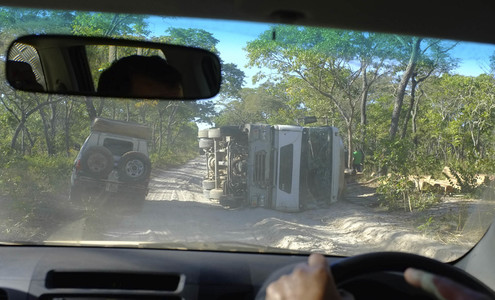 Video. The best 4×4 jeep safari in Zambia.