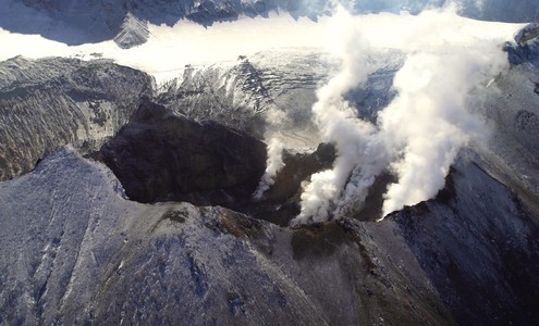Video. Valley of Geysers. Volcanoes of Kamchatka. 4K.