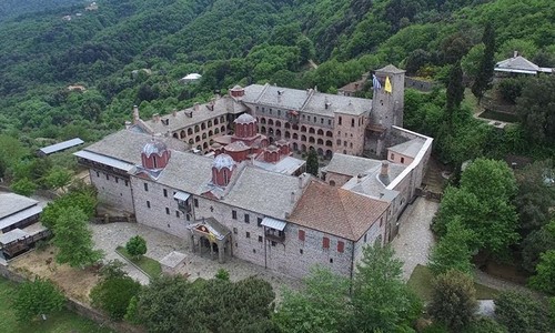 The Holy Monastery of Koutloumousiou. Athos. A Full-Length English Film.