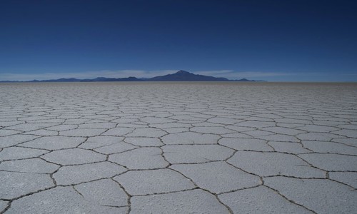 Video. Salt flat Uyuni. The most beautiful places in South America. Bolivia. 4K.